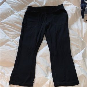 Fabletics Lounge Pants Black Size Medium